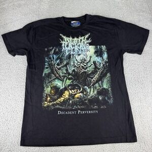 Decadent Perversity Heavy Metal‎ Shirt Rare Men's Size Xl Black Artwork